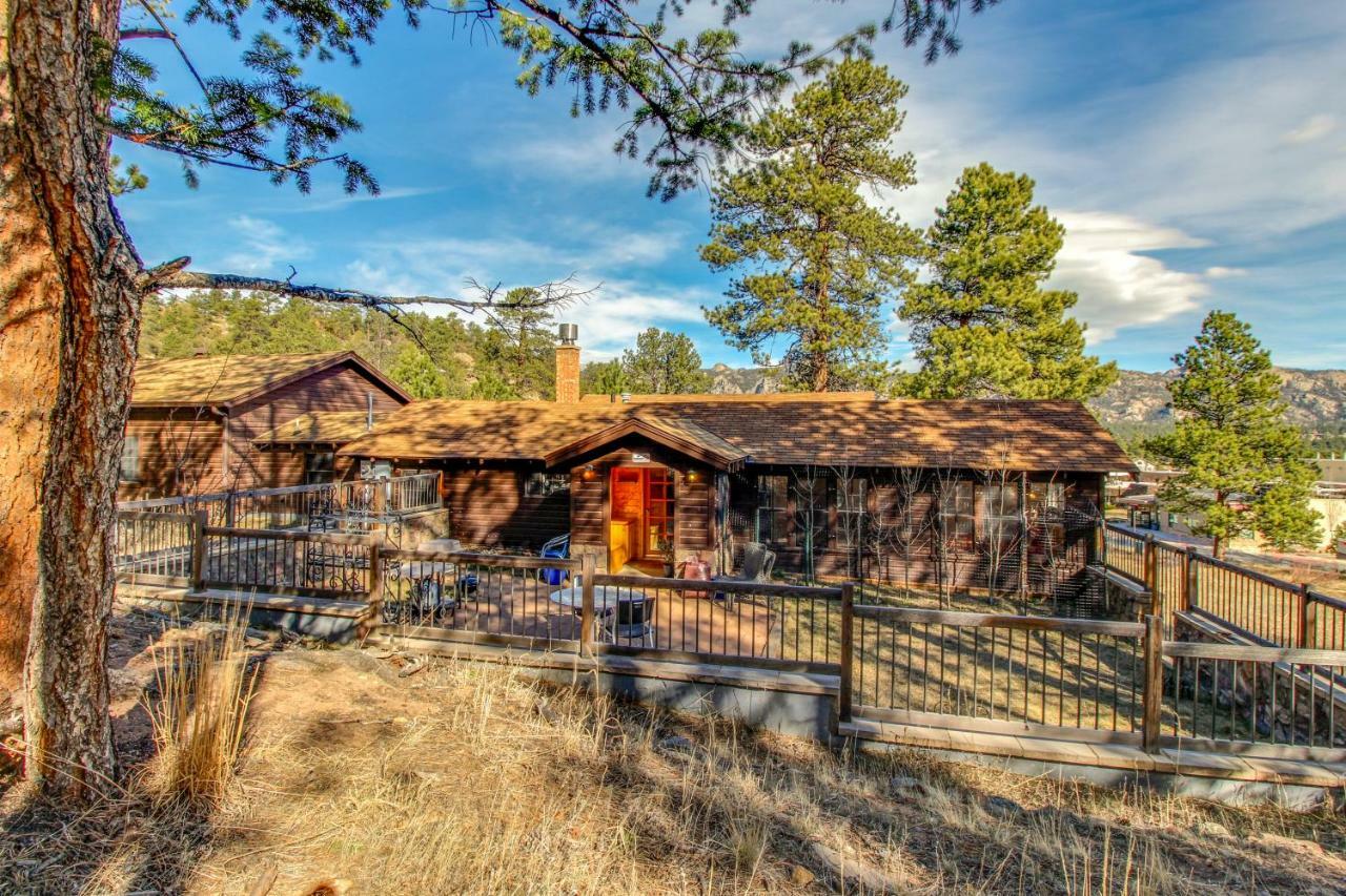 Вилла Historic Wilderness Retreat Эстес Парк Экстерьер фото